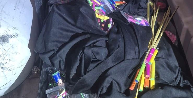 Asegura Ayuntamiento de Morelia pólvora y pirotecnia que se vendía en la vía pública