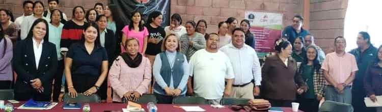 Lleva CJIM Zamora capacitación en materia de Eliminación de la Violencia contra las Mujeres al Consejo Comunal Purépecha de Carapan