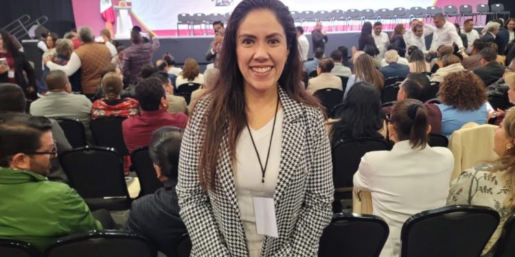 Fanny Arreola se compromete a impulsar los planes de la presidenta Claudia Sheinbaum
