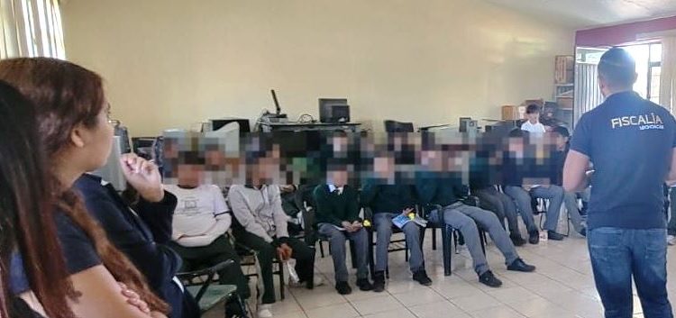 Participa FGE en “Jornada de la Paz, Prevención del Delito y del Bullying”, llevada a cabo en San Nicolás Obispo