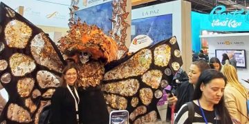 Catrina Monarca, embajadora de Michoacán en la Fitur