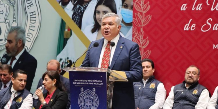 Presupuesto pleno y democratización, pilares de la Reforma Constitucional a la UMSNH: Juan Antonio Magaña de la Mora