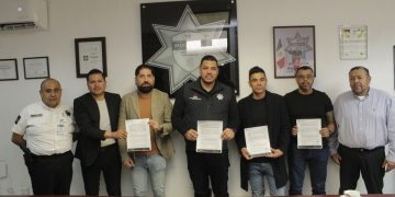 Policía Auxiliar acuerda con dueños de bares de Morelia reforzar seguridad