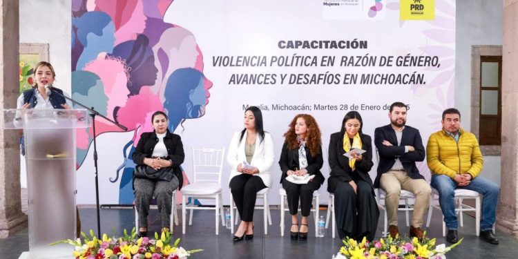 El PRDM organiza taller respecto a violencia política por razón de género