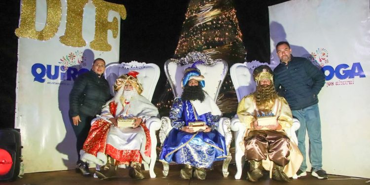 Llegaron los Reyes Magos a Quiroga
