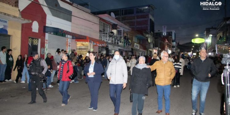 Diputada Tere Herrera llama a la unidad y solidaridad en Caminata de los Reyes Magos en Hidalgo