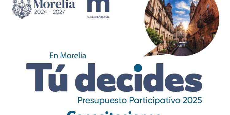 Inician las capacitaciones ciudadanas para el Presupuesto Participativo Morelia 2025