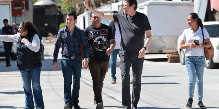 Brinda Alfonso Martínez obras y servicios integrales al Poniente de Morelia