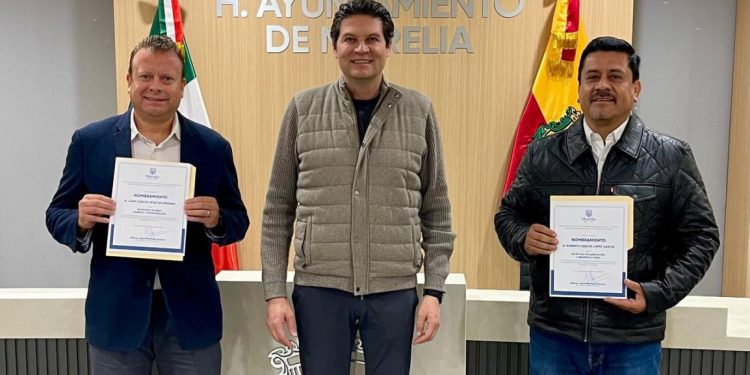 Designa Alfonso Martínez a nuevos funcionarios municipales