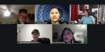 Participa Celeste Ascencio en conversatorio sobre derechos humanos de la comunidad migrante