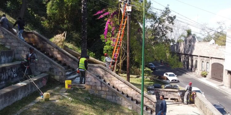 Morelia Brilla Más con Jornada Integral en las Escaleras de Santa María