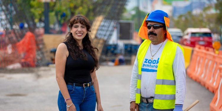 Gobierno de Bedolla invierte en obras que mejoran la calidad de vida de las y los morelianos: Giulianna Bugarini