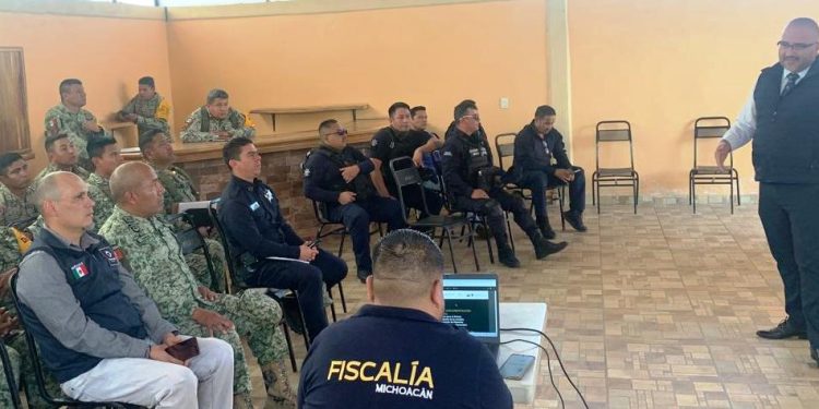 Capacita FGE sobre Delitos Ambientales a elementos Castrenses y policías municipales de Tacámbaro, Ario y Salvador Escalante