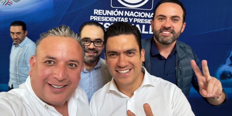 En plena coordinación, dirigencias Nacional y Estatal del PAN: Carlos Quintana