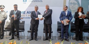 Recibe Congreso del Estado Sexto Informe de Labores de la FGE