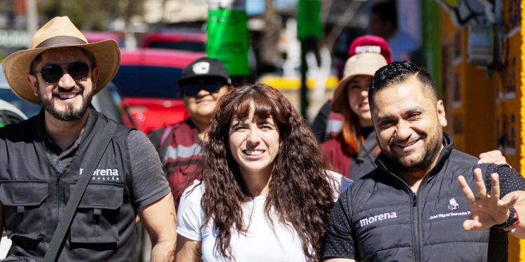 Giulianna Bugarini promueve la transformación: arranca campaña de afiliación de Morena en Distrito 11 de Morelia