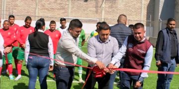Inaugura Sistema Penitenciario cancha de futbol rápido en penal de Maravatío