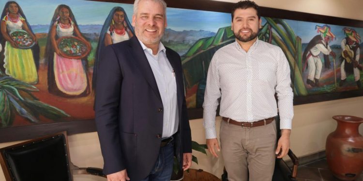 Octavio Ocampo se reúne con el gobernador para dialogar sobre proyectos en beneficio de Michoacán