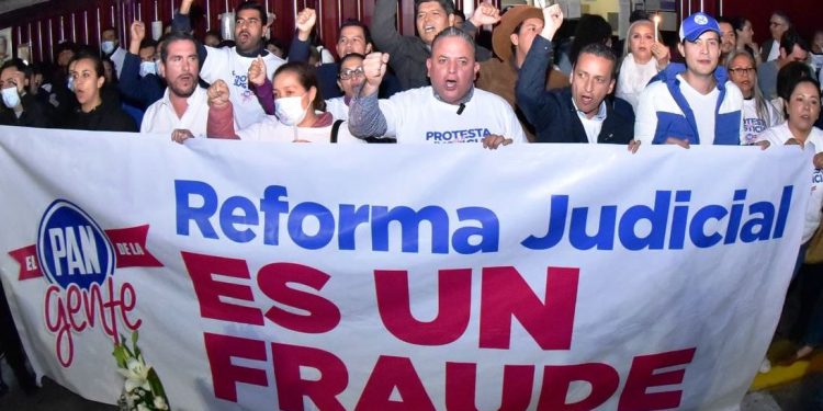 Acción Nacional, en lucha contra la farsa de elección judicial: Carlos Quintana