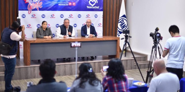 Delincuencia se burló y operó impunemente durante gira de Sheinbaum por Michoacán: PAN