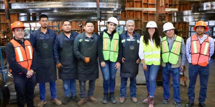 Reconoce Sandra Arreola, el trabajo de sustentabilidad en Nuevo San Juan Parangaricutiro