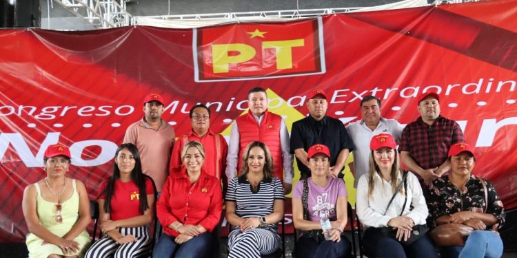 Se consolida el PT como una opción política cercana al pueblo: Vicente Gómez