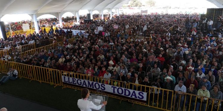 PRESIDENTA CLAUDIA SHEINBAUM Y GOBERNADOR DE DURANGO, ESTEBAN VILLEGAS VILLARREAL ANUNCIAN UNIVERSALIDAD DE LA PENSIÓN PARA PERSONAS CON DISCAPACIDAD EN EL ESTADO