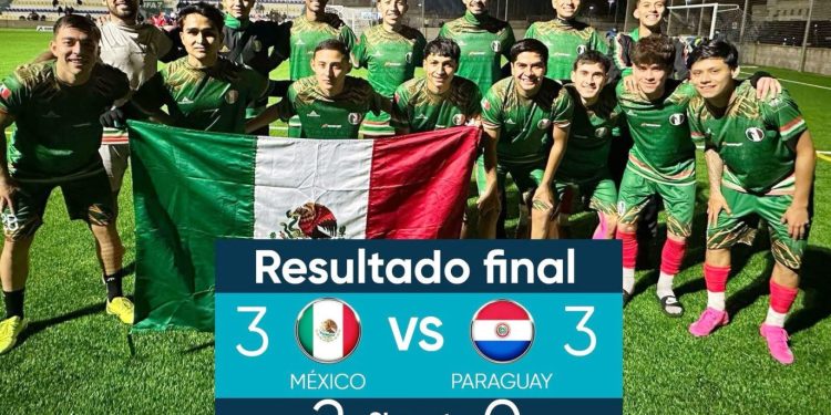Con jugadores morelianos, se corona en España la Selección Mexicana de Fútbol 7