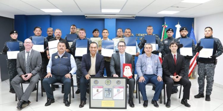 Reconoce FBI a elementos de la PDI de la Fiscalía de Michoacán