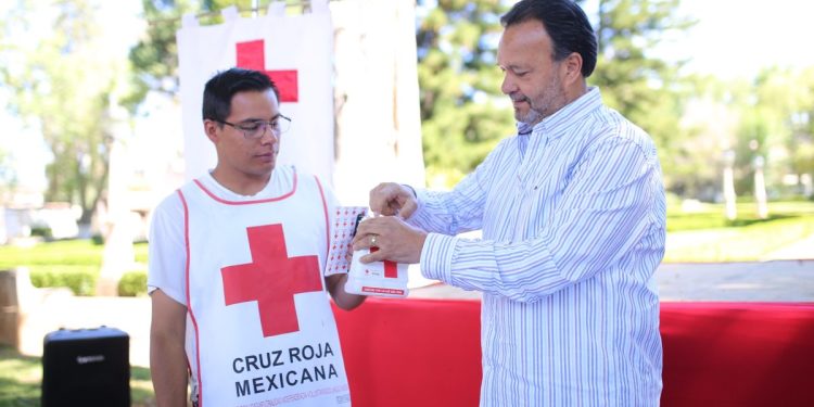 Pátzcuaro se suma a la Colecta Nacional 2025 de la Cruz Roja: Julio Arreola reafirma su apoyo