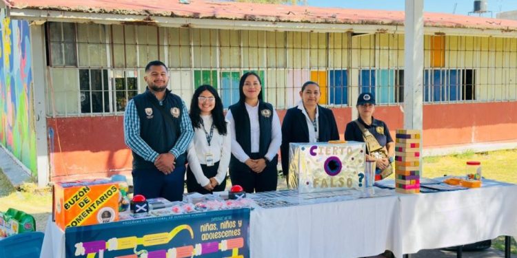 En Briseñas, imparte FGE actividades de promoción de los derechos de las niñas, adolescentes y mujeres