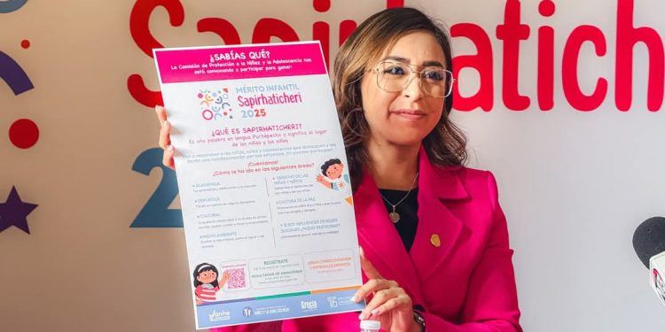 Grecia Aguilar convoca a participar en Concurso al Mérito Infantil Sapirhaticheri 2025