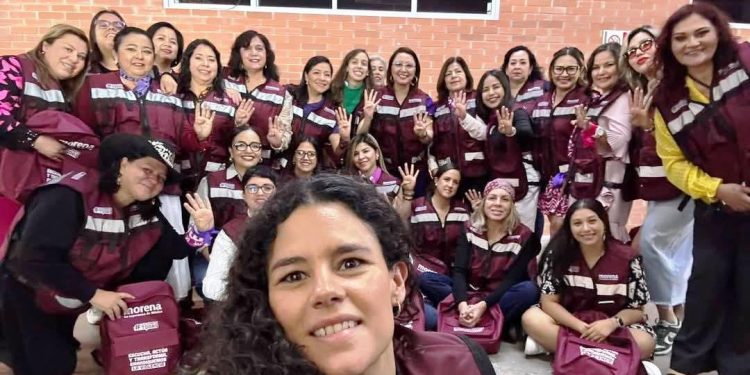 #LlegamosTodas, la campaña de Morena que llega a Michoacán