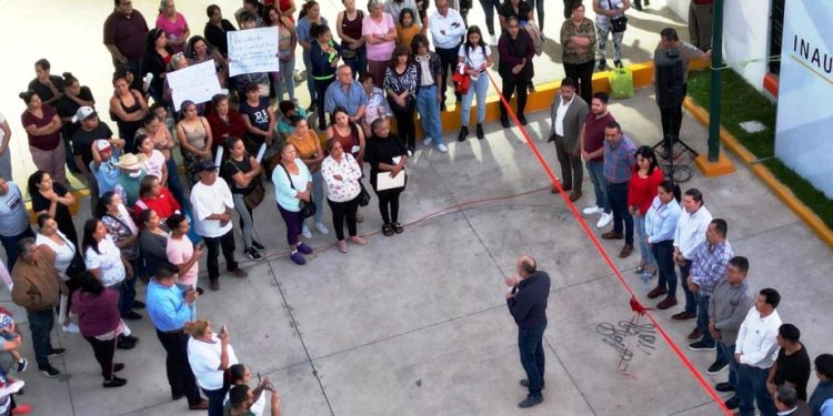 Eric Gaona entrega obras claves en Tarímbaro: rescatan unidad deportiva y transforman vialidad en Fracc.Galaxia