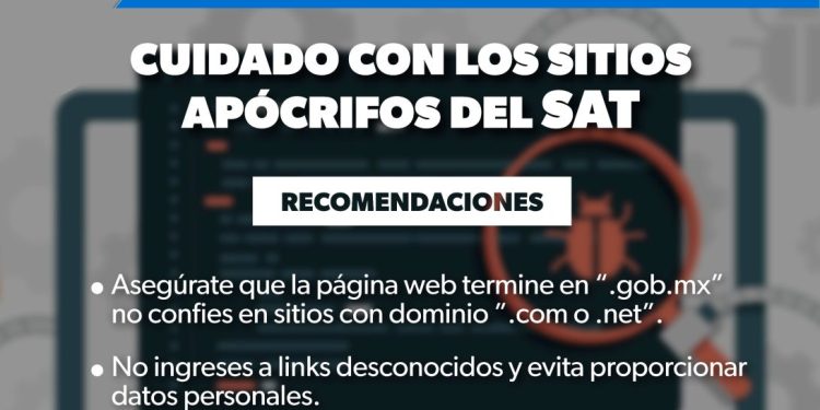 SSP alerta sobre ciberdelincuentes que suplantan al SAT para robar información