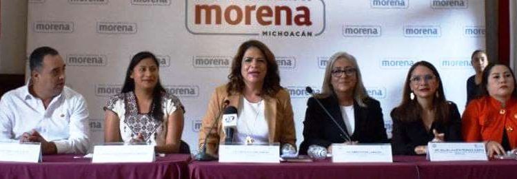 Legisladoras y legisladores morenistas de Michoacán se unen en apoyo a la Presidenta Sheinbaum