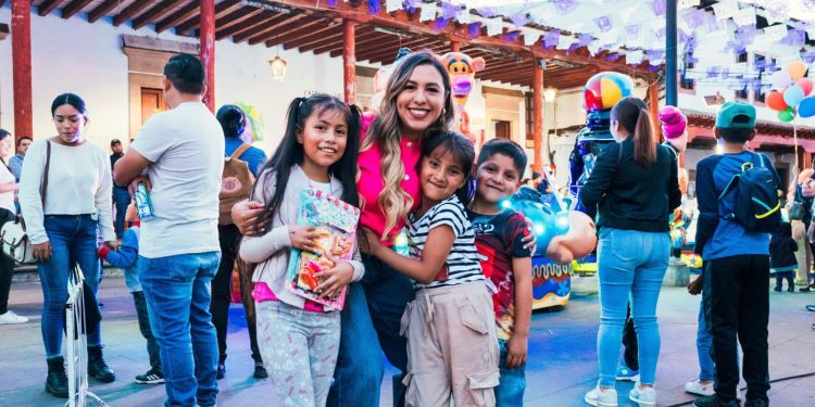Un día mágico para la infancia: Dayana Pérez Mendoza lidera emotiva celebración del Día de la Niña y el Niño