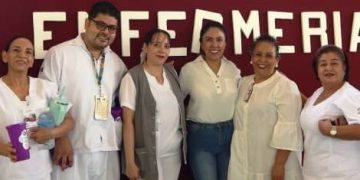 Fanny Arreola reconoce la labor de las y los enfermeros en su día.