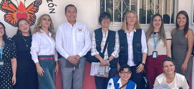 Sostiene FGE reunión con la Dirección de Protección Civil y Operaciones de Ayuda Humanitaria Europeas en materia de atención de personas desplazadas