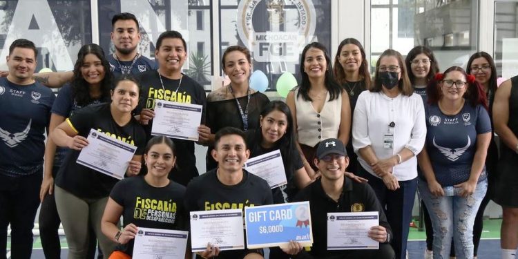 Activación física y trabajo en equipo, fundamentales para el sano desarrollo del personal: Fiscalía General