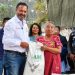 Julio Arreola reafirma su compromiso con el campo con la entrega del fertilizante en Tzurumútaro