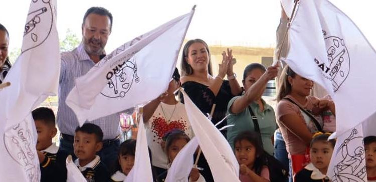 Julio Arreola cumple en Tzurumútaro: arranca obra para mejorar escuela de preescolar