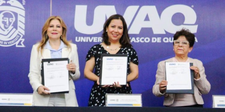 Gobierno de Morelia y UVAQ fortalecen educación y desarrollo profesional con firma de convenio
