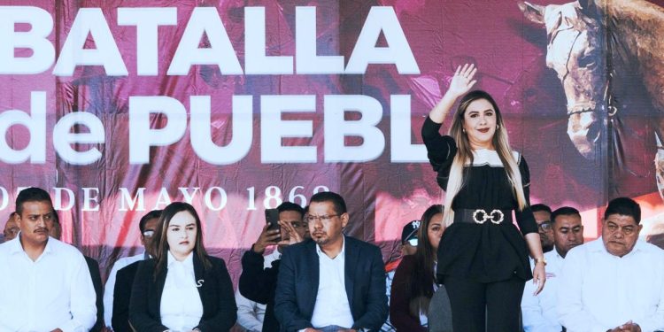 Conmemoran en Santa Clara del Cobre el 163 Aniversario de la Batalla de Puebla