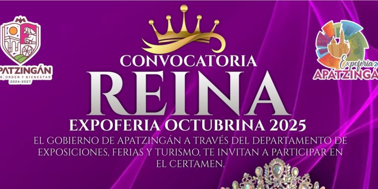 En Apatzingán abren convocatoria para reina de las fiestas octubrinas 2025