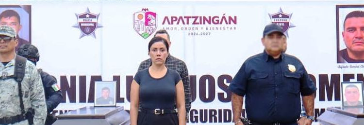 La presidenta Fanny Arreola, encabeza homenaje a Policías caídos este fin de semana.