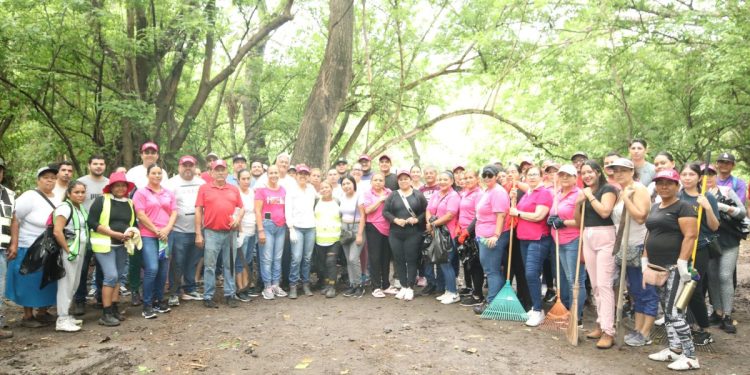 La presidenta Fanny Arreola invita a los ciudadanos a mantener los espacios naturales libres de basura