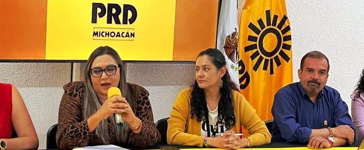 “El PRD está vivo y está en las calles organizando a su militancia”: Verónica García Reyes