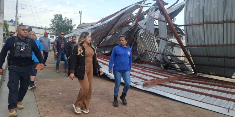 El Gobierno Municipal informa sobre afectaciones en Opopeo por fenómeno meteorológico