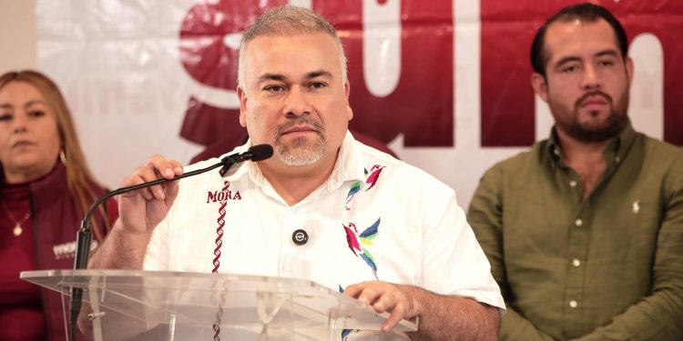 Visita de Sheinbaum demuestra su amor por Michoacán: Jesús Mora